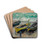 Three Fishing Boats by Claude Monet Drink Coasters - set of 4