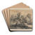 Wooded Landscape with Herdsman and Cows by Thomas Gainsborough Art Drink Coaster set