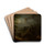 Landscape with Full Moon by Johann Georg Trautmann Drink Coasters - set of 4