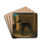 Portrait Of A Greyhound, Called Pompon by John Wootton Drink Coasters - set of 4 Portrait Of A Greyhound, Called Pompon by John Wootton Drink Coasters - set of 4