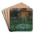 Le Pavillon, Gerberoy by Henri Le Sidaner Art Drink Coaster set Le Pavillon, Gerberoy by Henri Le Sidaner Art Drink Coaster set