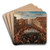 The Battaglia dei Pugni on the Bridge of San Barnaba, Venice by Joseph Heintz the Younger Art Drink Coaster set