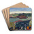 Haystacks in Brittany by Paul Gauguin Art Drink Coaster set Haystacks in Brittany by Paul Gauguin Art Drink Coaster set