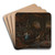 Samson Offended by the Philistines by Jan Steen Art Drink Coaster set