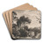Composition: The Edge of a Wood by Dr. Thomas Monro Art Drink Coaster set