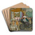 Le Fiacre by Pierre Bonnard Art Drink Coaster set Le Fiacre by Pierre Bonnard Art Drink Coaster set