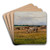 Landscape with Cows by Nils Kreuger Art Drink Coaster set Landscape with Cows by Nils Kreuger Art Drink Coaster set