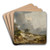 A View in Suffolk by Thomas Gainsborough Art Drink Coaster set