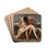 The First Mourning by William Bouguereau Drink Coasters - set of 4