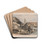 Demolition of the Great or Chapel Pier of Old London Bridge by Edward William Cooke Drink Coasters - set of 4