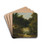 View of the Wilderness in St. James's Park by Richard Wilson Drink Coasters - set of 4 View of the Wilderness in St. James's Park by Richard Wilson Drink Coasters - set of 4