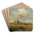Ruins Of Csrda by Vojtech Klimkovi Art Drink Coaster set Ruins Of Csrda by Vojtech Klimkovi Art Drink Coaster set