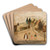 Norman landscape (Breuilpont) by Tadeusz Makowski Art Drink Coaster set Norman landscape (Breuilpont) by Tadeusz Makowski Art Drink Coaster set