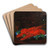 Still Life Of A Lobster With A Copper Pot On A Ledge by Eugne Claude Art Drink Coaster set