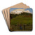 Abend in der Schweiz II by Hans Thoma Art Drink Coaster set Abend in der Schweiz II by Hans Thoma Art Drink Coaster set