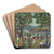 Salem Cove by Maurice Prendergast Art Drink Coaster set