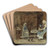 Intrieur breton, maternit by Eugne Boudin Art Drink Coaster set
