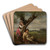 Springtime by Aleksander Kotsis Art Drink Coaster set