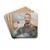 Portrait of Erazm Barcz by Jacek Malczewski Drink Coasters - set of 4