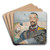 Portrait of Erazm Barcz by Jacek Malczewski Art Drink Coaster set