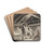 Sndagskveld i en rkstue by Adolph Tidemand Drink Coasters - set of 4 Sndagskveld i en rkstue by Adolph Tidemand Drink Coasters - set of 4
