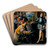 Saint Peter Nolasco Recovering the Image of the Virgin by Francisco de Zurbarn Art Drink Coaster set Saint Peter Nolasco Recovering the Image of the Virgin by Francisco de Zurbarn Art Drink Coaster set
