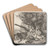 The Rest on the Flight by Giovanni Domenico Tiepolo Art Drink Coaster set The Rest on the Flight by Giovanni Domenico Tiepolo Art Drink Coaster set