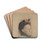 Madame Lisle by Edgar Degas Drink Coasters - set of 4