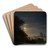 Ukrainian Landscape at Night by Ivan Konstantinovich Aivazovsky Art Drink Coaster set