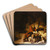The resting hunter by Gerbrand van den Eeckhout Art Drink Coaster set