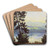 Blick ber den Simssee by Paul Roloff Art Drink Coaster set