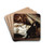The Death of Gricault by Ary Scheffer Drink Coasters - set of 4