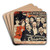 Les Chansonniers De Montmartre Tous Les Soirs A by Jules-Alexandre Grn Art Drink Coaster set Les Chansonniers De Montmartre Tous Les Soirs A by Jules-Alexandre Grn Art Drink Coaster set