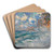 Cliffs at Etretat by Lilla Cabot Perry Art Drink Coaster set