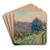 Chemin de campagne by Armand Guillaumin Art Drink Coaster set