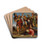 The Way to Calvary by Domenichino Drink Coasters - set of 4