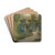 Thodore Rousseau's House In Barbizon by Jean-Franois Millet Drink Coasters - set of 4