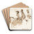 Ruiters by Pieter van Loon Art Drink Coaster set