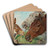 The Good Companions by Julius von Blaas Art Drink Coaster set