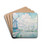 Canal of Overschie by Paul Signac Drink Coasters - set of 4 Canal of Overschie by Paul Signac Drink Coasters - set of 4