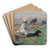 La femme au chien by Pierre Bonnard Art Drink Coaster set