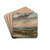 Hampstead Heath, with Pond and Bathers by John Constable Drink Coasters - set of 4