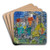 Le dpiquage bleu by Raoul Dufy Art Drink Coaster set