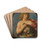 David With The Head Of Goliath by Giovanni Andrea Sirani Art Drink Coaster set