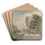 A Country Lane. by James Miller Art Drink Coaster set A Country Lane. by James Miller Art Drink Coaster set