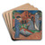 Begrbnis by Josef Eberz Art Drink Coaster set