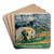 House in Provence by Paul Czanne Art Drink Coaster set