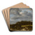Cornfield by Jacob van Ruisdael Art Drink Coaster set