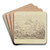 In the Wrm valley near Munich by Ludwig Metz Art Drink Coaster set In the Wrm valley near Munich by Ludwig Metz Art Drink Coaster set