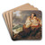 Die Schiffbrchige by Josef Danhauser Art Drink Coaster set